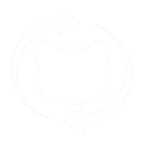Boba Cat Swap Logo